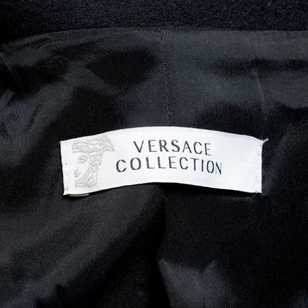 Versace Collection Wool Cashmere ButtonDown Jacket - Picture 6 of 6
